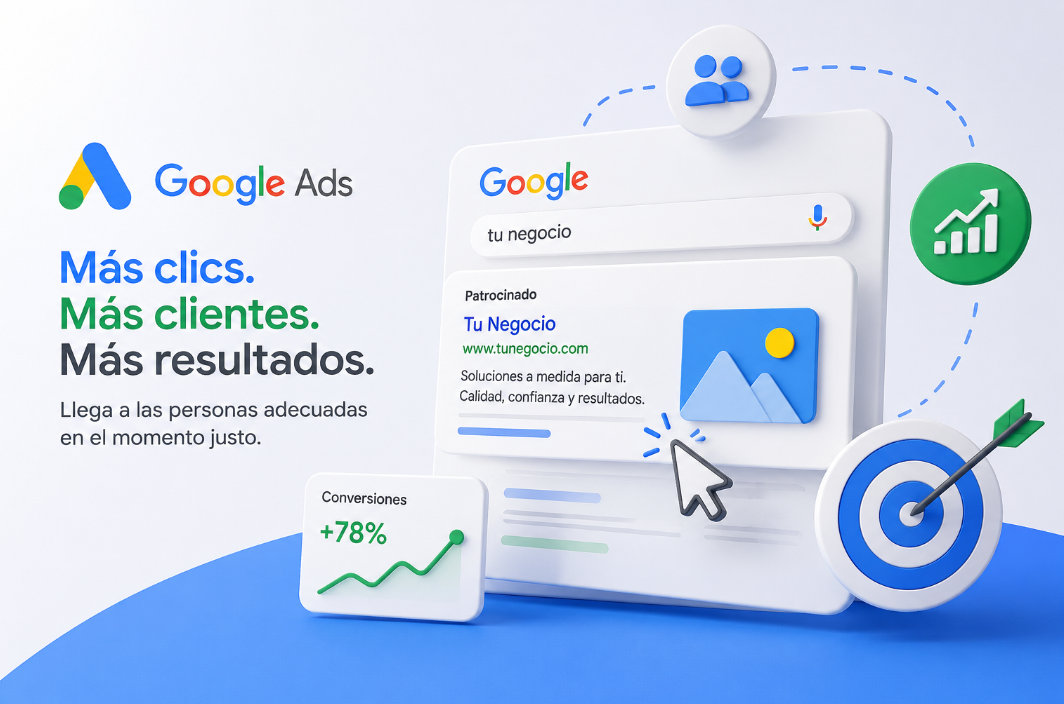 Proyecto web usado como base para campañas digitales