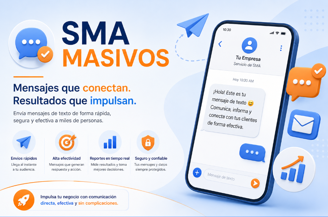 Indicadores visuales para campañas de SMS masivos