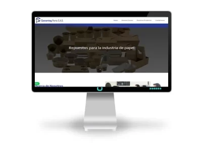 Página web Convertingparts