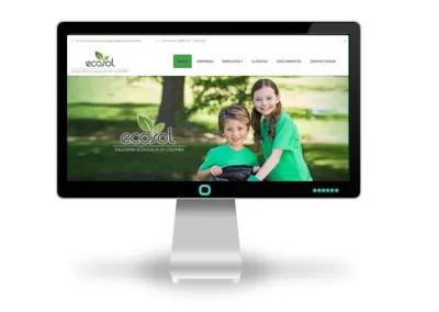 Página web Ecosol S.A.S