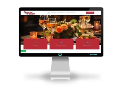 Página web Grupo Peram