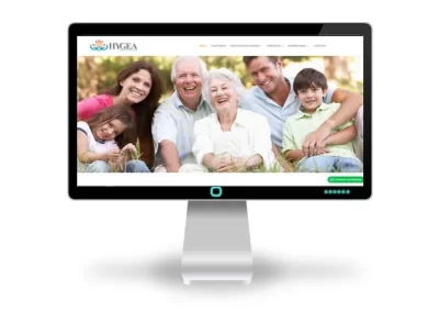 Página web Hygea Salud y Bienestar
