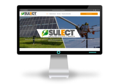 Página web Sulec Ingenieria