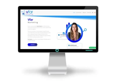 Página web Vfar Marketing